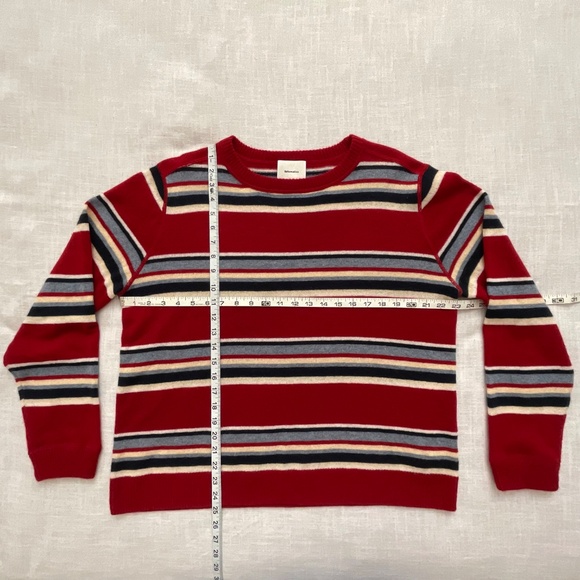 ❤️SOLD❤️Reformation Cashmere Boyfriend Crewneck Pullover Sweater Size M NWOT - Picture 6 of 13